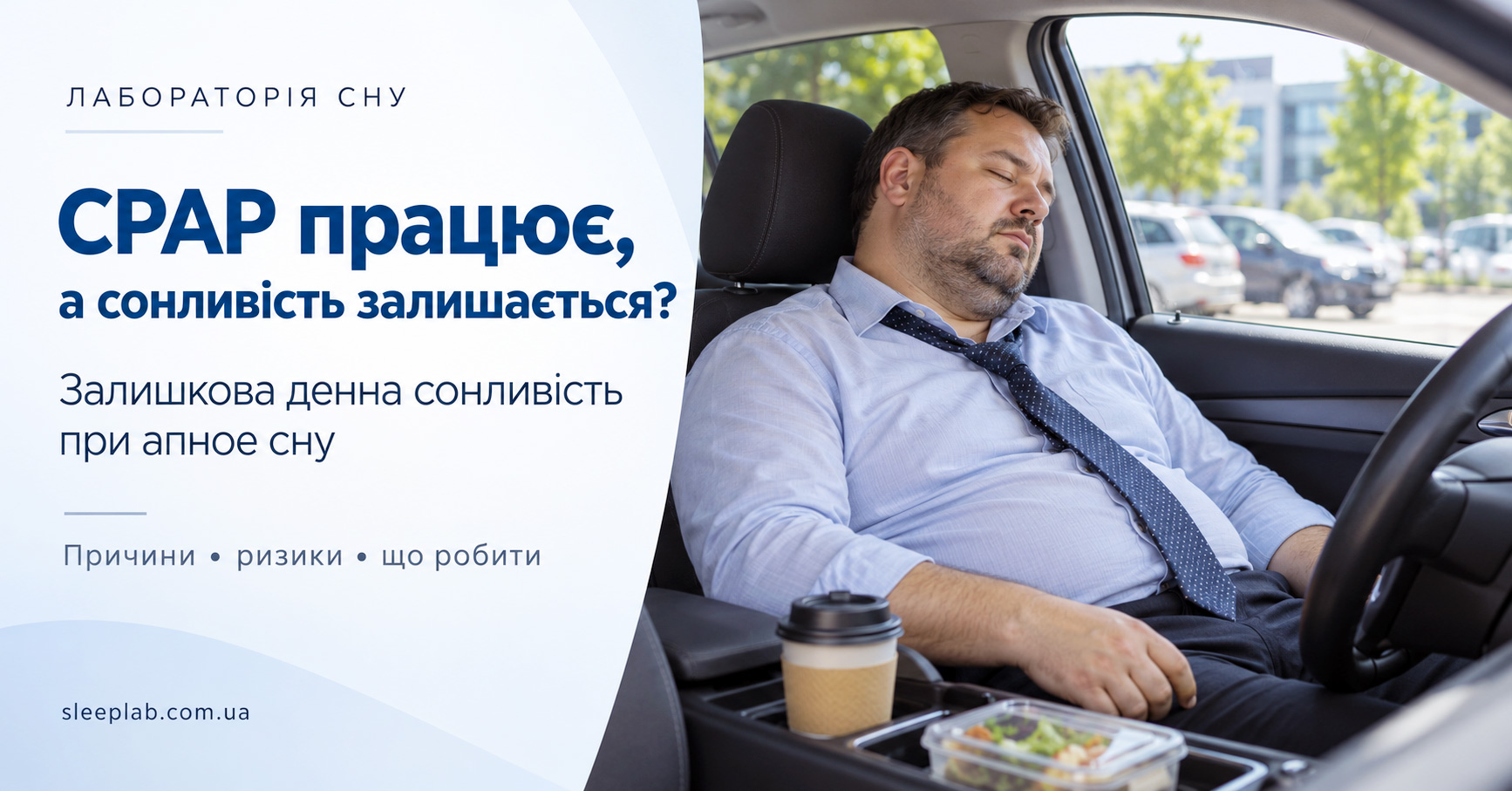 CPAP працює, а сонливість залишається: чому так буває і що робити? CPAP працює, а сонливість залишається: чому так буває і що робити?
